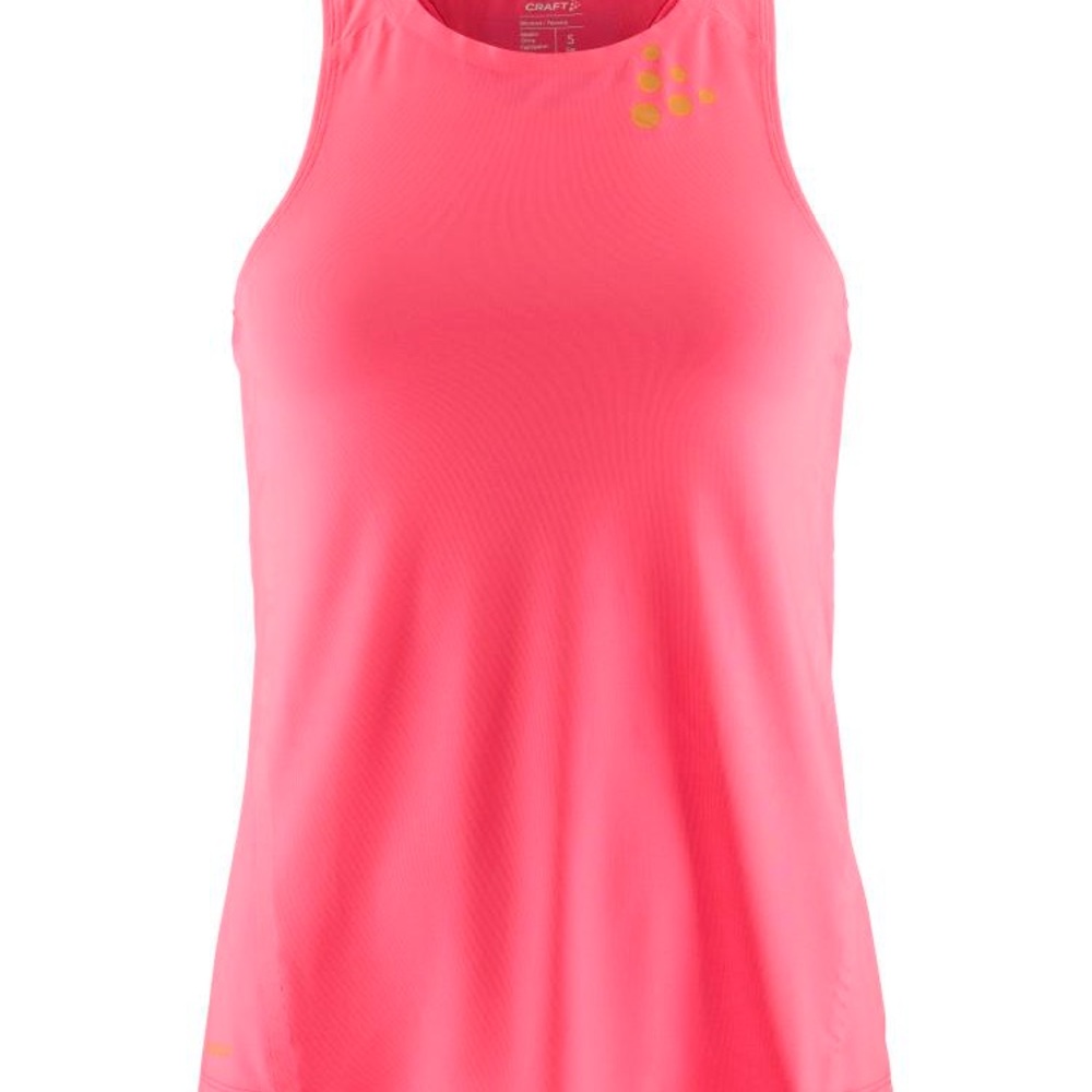 Craft Hypervent Running Pro Racerback Top SMALL Pink Fuschia